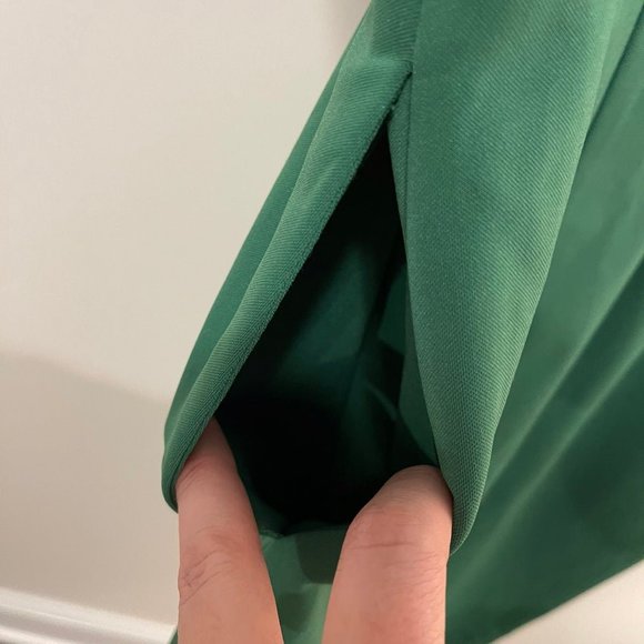 Women's Bodycon Pencil Dress Office Wear to Work Dresses with Pockets - Picture 5 of 5